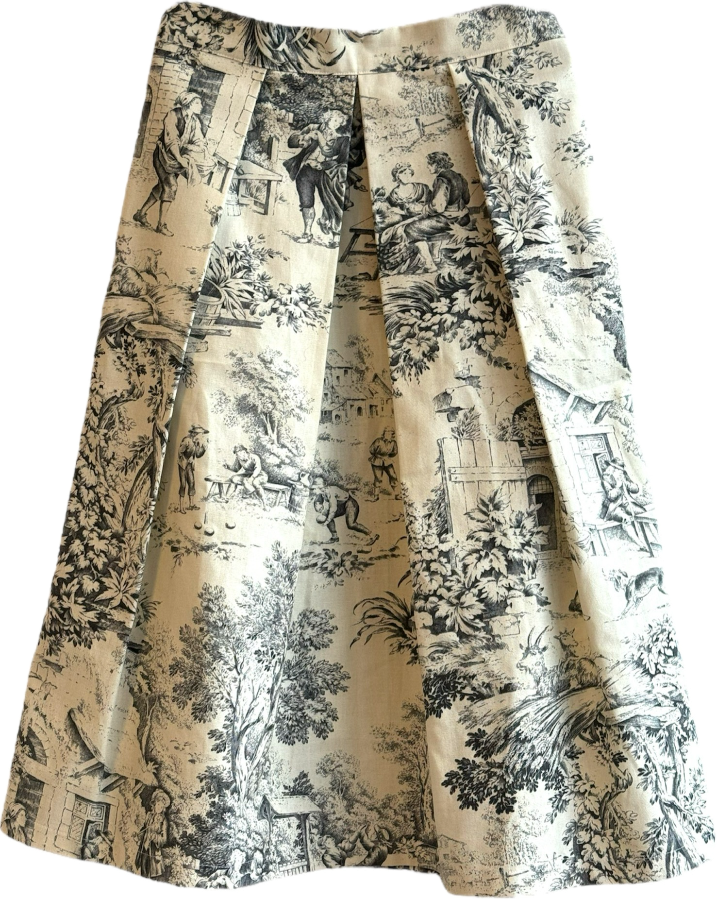 Trachtenrock Esther Toile Creme