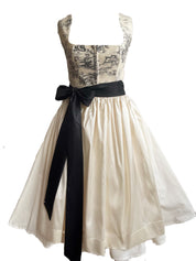 Dirndl Alisa Toile Creme