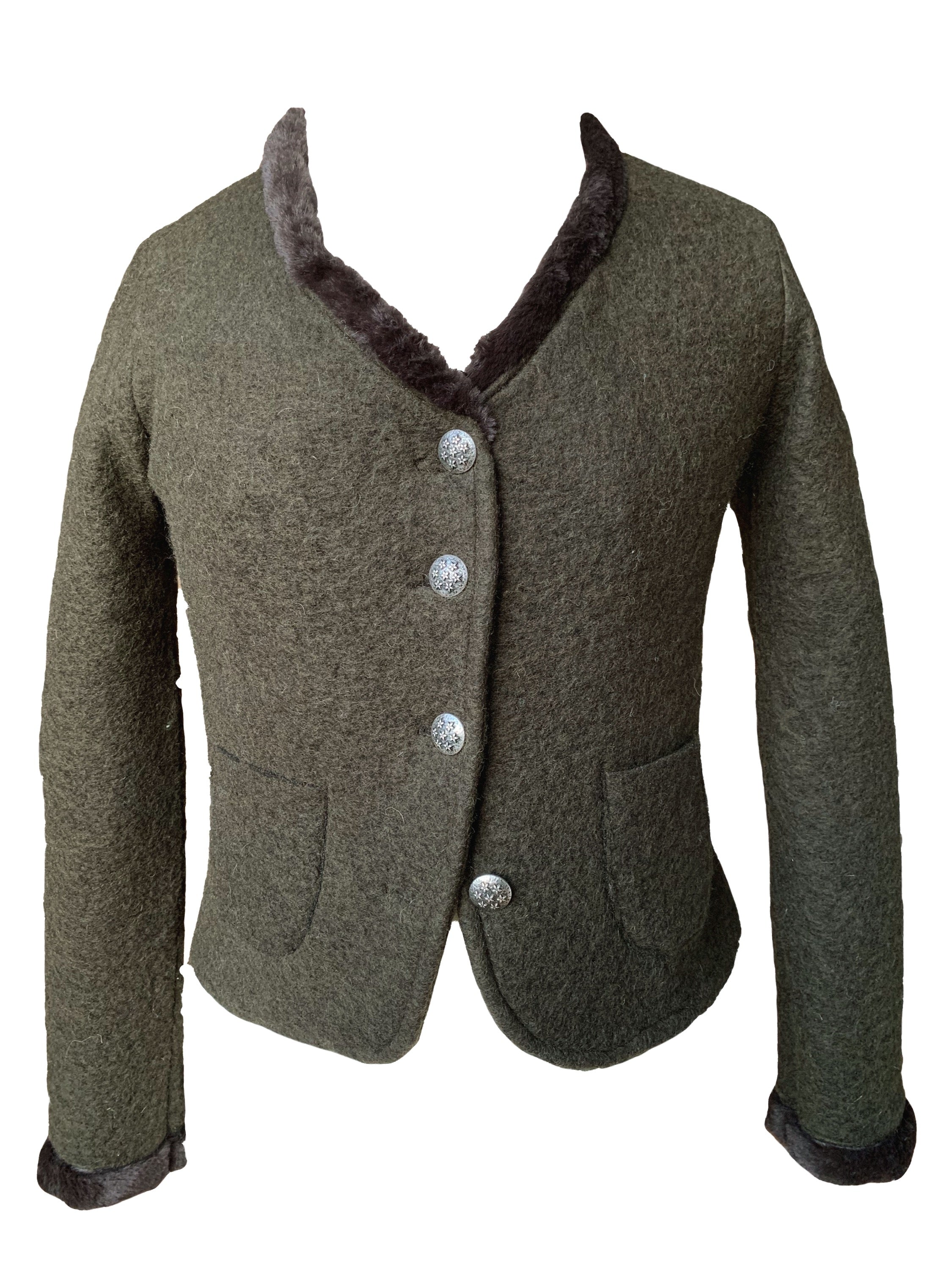 Blazer Olivgrün