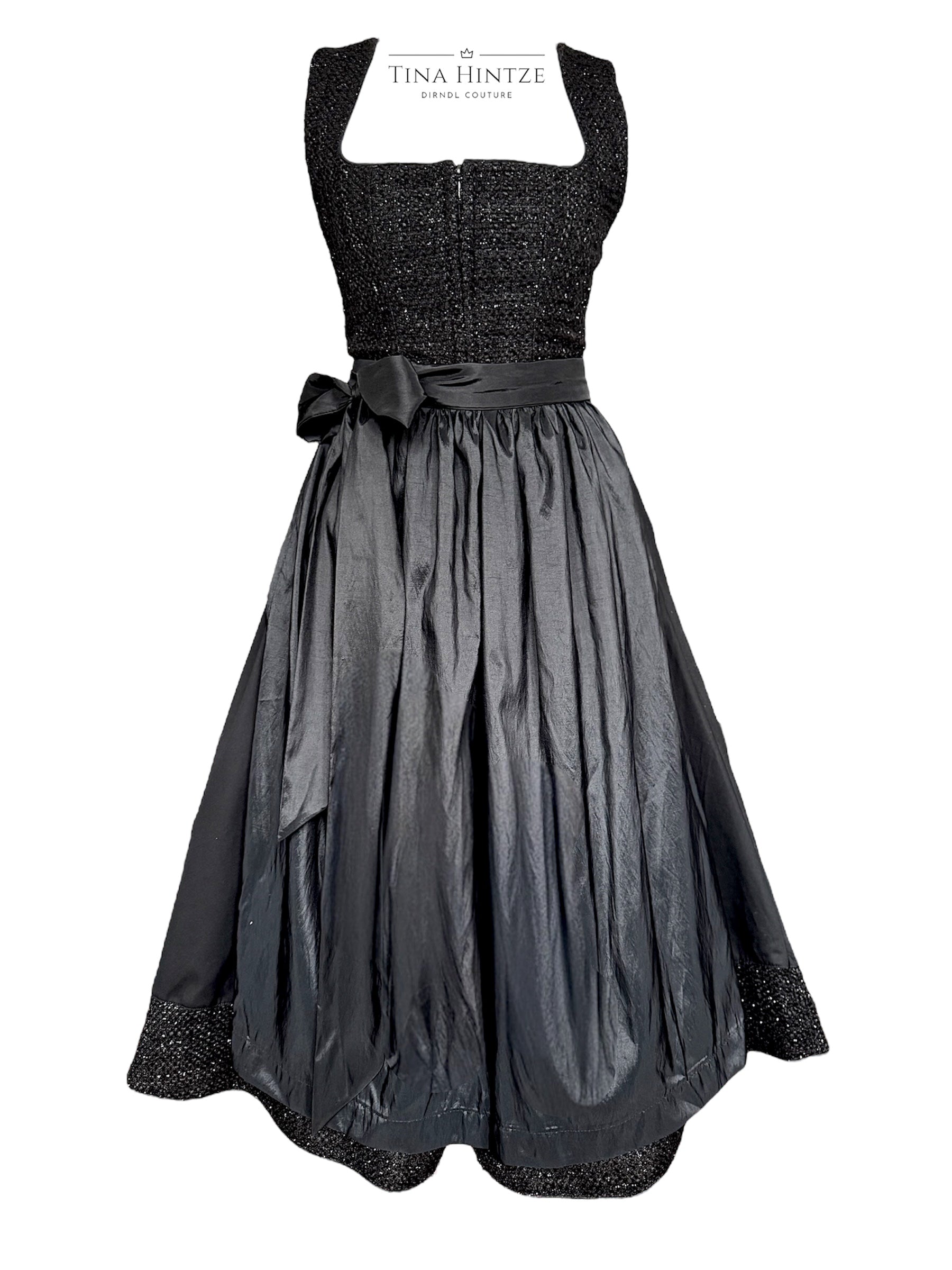 Dirndl Louise Bouclé schwarz