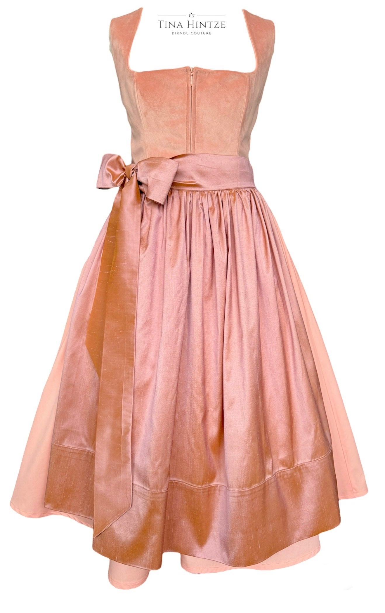 Dirndl Dana Apricot Velvet
